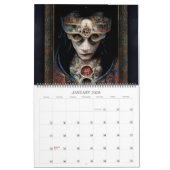 2026 Organisms Surreal Dark Sci-Fi Kalender (Jan 2026)