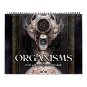 2026 Organisms Surreal Dark Sci-Fi Kalender (Hoes)