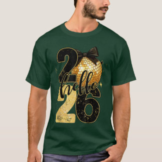 2026 Oud en Nieuw voor Vrouwen Mannen Moeder Geluk T-shirt