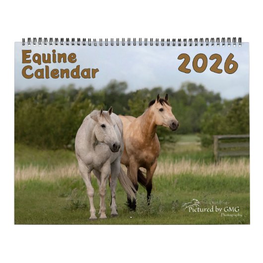 2026 Paardenkalender Kalender (Hoes)