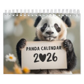 2026 Panda Calendar Kalender (Hoes)
