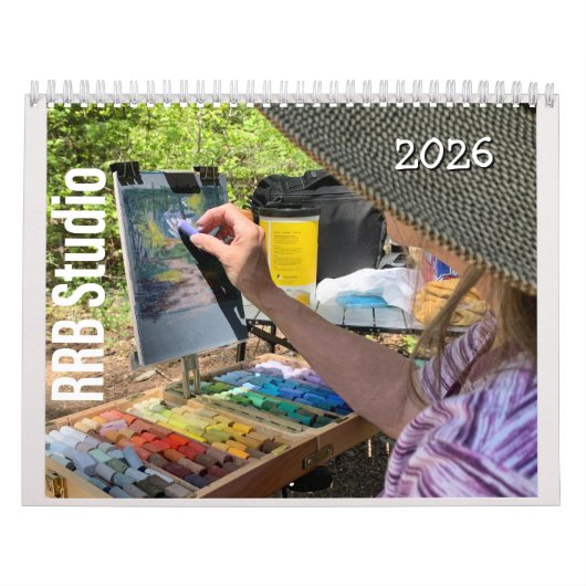 2026 Pastels Kalender door RRB Studio (Hoes)