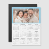 2026 Personalized Photos Mini Calendar (Voorkant / Achterkant)