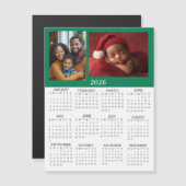 2026 Personalized Photos Mini Calendar (Voorkant / Achterkant)
