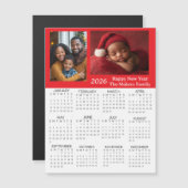 2026 Personalized Photos Mini Calendar (Voorkant / Achterkant)