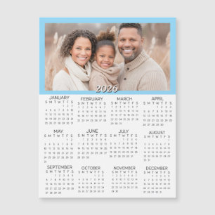 2026 Persoonlijke foto's Mini Kalender