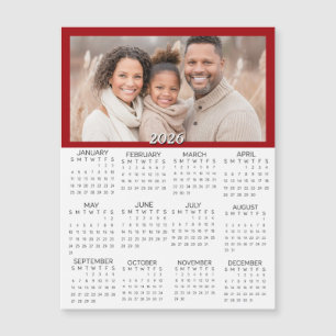 2026 Persoonlijke foto's mini kalender