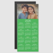 2026 Photo Calendar Kids Family Portrait (Voorkant / Achterkant)