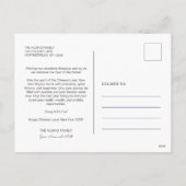 2026 Photo Horse Pattern Chinese New Year Feestdagenkaart (Achterkant)