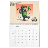2026 Pickle Character Themed  Kalender (Mar 2026)