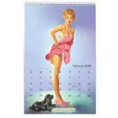 2026 Pin Up Calendar Kalender (Feb 2026)