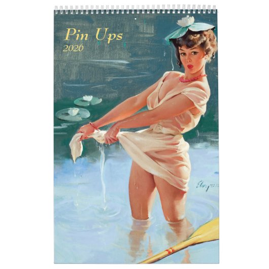2026 Pin Up Calendar Kalender (Hoes)