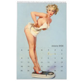 2026 Pin Up Calendar Kalender (Jan 2026)