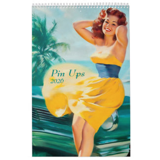2026 Pin-upkalender Kalender