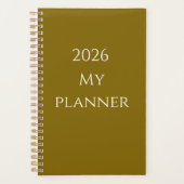2026 planner (Voorkant)