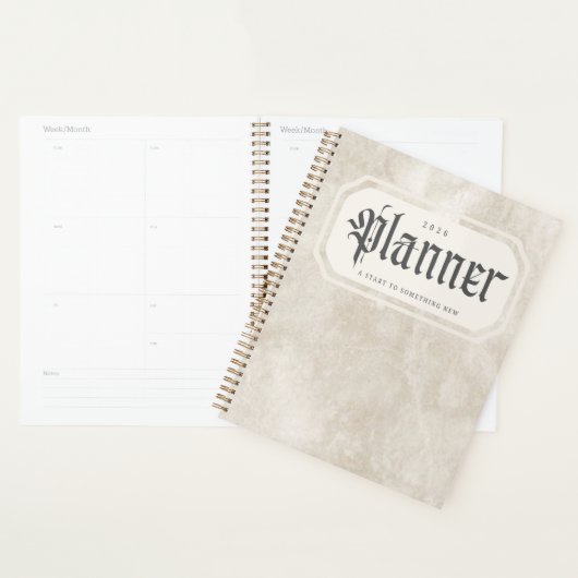 2026 Planner – A Start to Something New (Display)