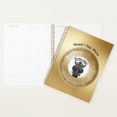 2026 Planner Funny She Who Wears The Crown Rules (Display)