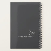 2026 PLANNER - Grappige kattenplanner (Achterkant)