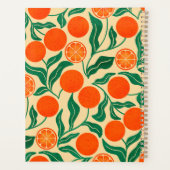 2026 Planner | Orange Citrus Botanical Design (Achterkant)
