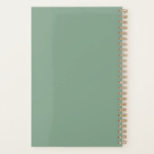 2026 Planner Spiraalgebonden Minimalistisch (Achterkant)