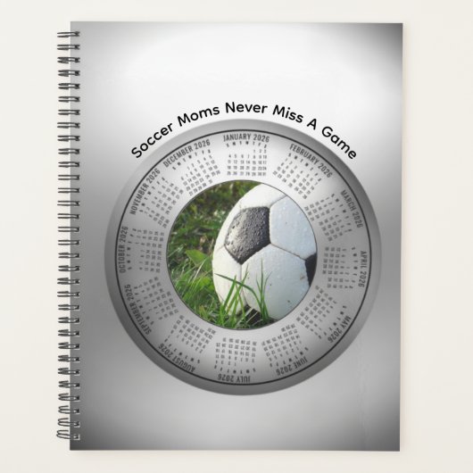 2026 Planner Voetbalmoeders Misten Nooit Een Wedst (Voorkant)