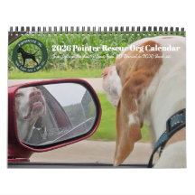 2026 Pointer Rescue Org Calendar