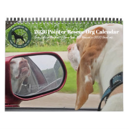 2026 Pointer Rescue Org Calendar Kalender