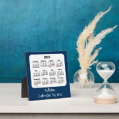 2026 Politiedoos Blauwe feestagenda van Janz Fotoplaat (Insitu)