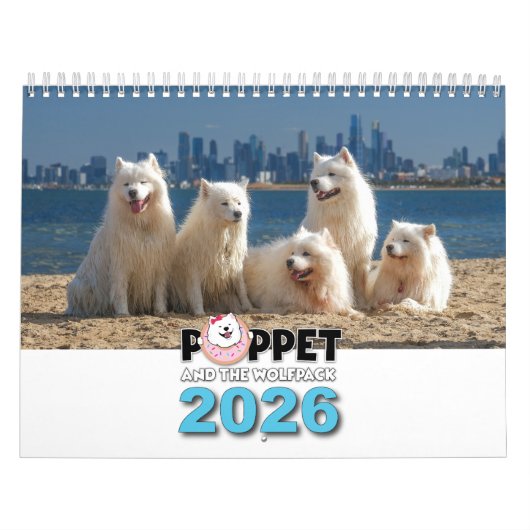 2026 Poppet and the Wolfpack Kalender (Hoes)