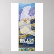 2026 Poster - Californische Bergen