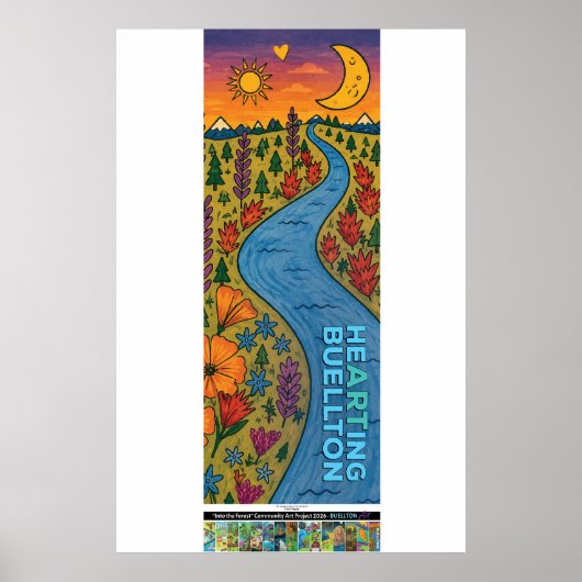 2026 Poster - Slingerende Rivier (Voorkant)