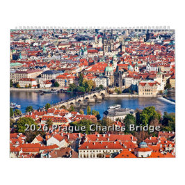 2026 Praag - Charles Bridge kalender