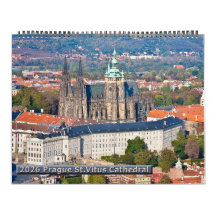 2026 Praag - Sint-Vituskathedraal Kalender