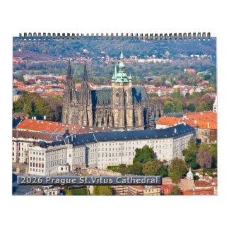 2026 Praag - Sint-Vituskathedraal Kalender