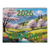 2026 Prachtige kalender (Hoes)