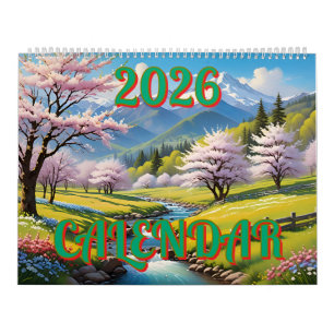 2026 Prachtige kalender