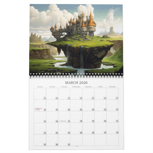 2026 Prachtige Landschappen Kalender (Mar 2026)