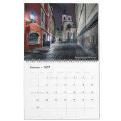 2026 Prague bij schemering Kalender (Feb 2027)