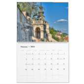 2026 Prague - Terrace Gardens Calendar Kalender (Feb 2026)