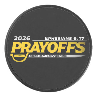 2026 PRAYOFFS  HOCKEY PUCK