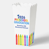 2026 Preschool Graduation Custom Party Popcorn Bedankdoosjes (Voorkant)