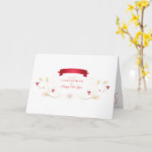 2026 Prettig kerstfeest en een gelukkig nieuwjaar! Kaart (Gele Bloem)