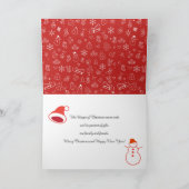 2026 Prettig kerstfeest & gelukkig nieuwjaar! XMAS Kaart (Binnen)