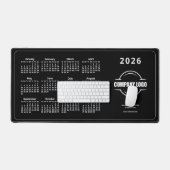 2026 Promotioneel Zakelijk Logo Bureaumat (Keyboard & Muis)