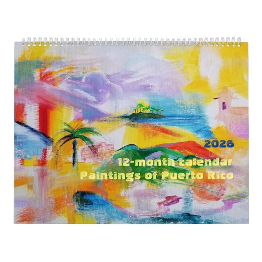 2026 Puerto Rico 12-month Calendar Kalender (Hoes)