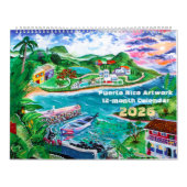 2026 Puerto Rico Kunst Kalender (Hoes)