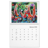 2026 Puerto Rico kunstwerk Kalender (Feb 2026)
