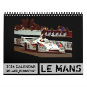 2026 RACING CALENDAR KALENDER (Hoes)