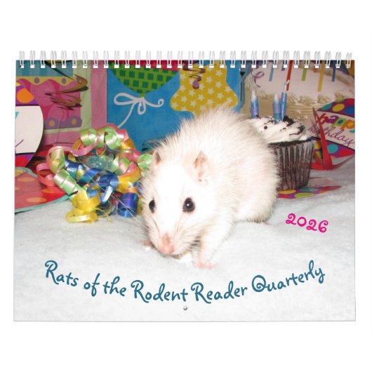 2026 RATS of the Rodent Reader Calendar B Kalender (Hoes)