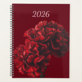 2026 Red Carnations Planner (Voorkant)